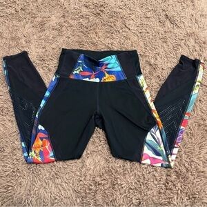 Athleta Women Tropical Precision 7/8 Ankle Leggings